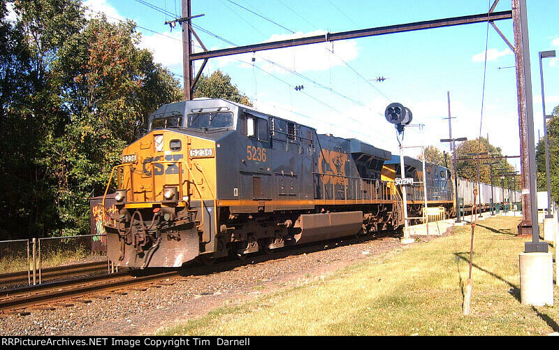 CSX 5236 leads Q703